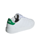 Immagine di ADIDAS ADVANTAGE BASE 2.0 J - Scarpa bianca e verde numerata 36-40