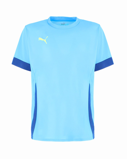 Immagine di PUMA - T-SHIRT BLU UOMO DA PADEL INDIVIDUAL  JERSEY - 939177-14