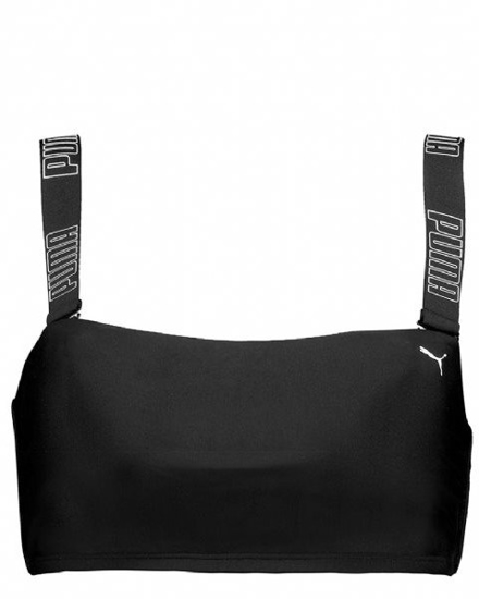 Immagine di PUMA - TOP NERO DA DONNA A FASCIA SWIM BANDEAU - 701226347_003