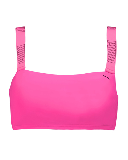 Immagine di PUMA - TOP FUXIA FLUO DA DONNA A FASCIA SWIM BANDEAU - 701226347_006