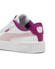 Immagine di PUMA CARINA 2.0 JR - Scarpa bianca con dettagli rosa, numerata 36-39