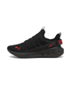 Immagine di PUMA SOFTRIDE CARSON FRESH- Scarpa nera con logo rosso