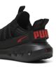 Immagine di PUMA SOFTRIDE CARSON FRESH- Scarpa nera con logo rosso