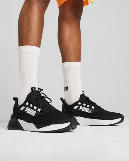 Immagine di PUMA RETALIATE 3 - Scarpa nera con logo bianco