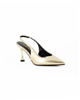 Immagine di MISS GLOBO - Décolleté slingback oro con sottopiede in memory foam, tacco 7,5CM