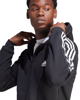 Immagine di ADIDAS - FELPA CON CAPPUCCIO ESSENTIALS FLEECE 3-STRIPES FULL-ZIP - IB4029