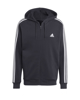 Immagine di ADIDAS - FELPA CON CAPPUCCIO ESSENTIALS FLEECE 3-STRIPES FULL-ZIP - IB4029