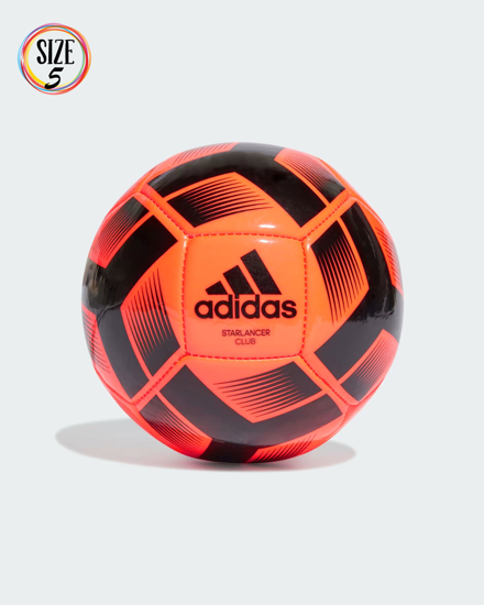 Immagine di ADIDAS - PALLONE STARLANCER CLUB BLACK/ORANGE - IA0976