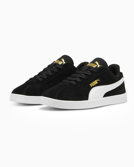 Immagine di SCARPA PUMA CLUB II BLACK-WHITE