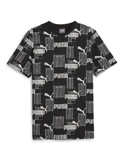 Immagine di PUMA - T-SHIRT DA UOMO NERA ESS+ LOGO LAB AOP TEE - 678982-01