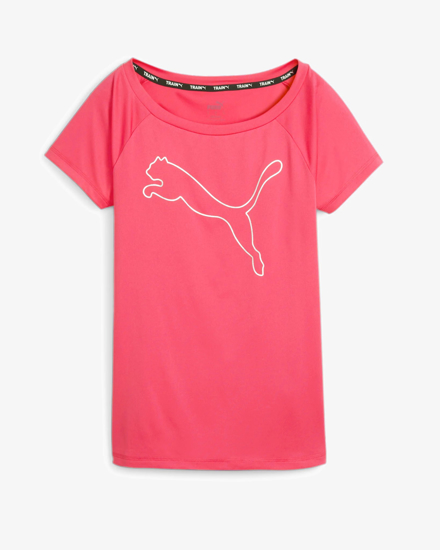 Immagine di PUMA - T-SHIRT DA DONNA ROSA FLUO TRAIN FAVORITE JSY CAT - 522420-96