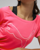 Immagine di PUMA - T-SHIRT DA DONNA ROSA FLUO TRAIN FAVORITE JSY CAT - 522420-96