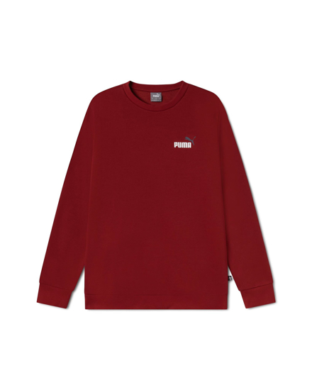 Immagine di SWEAT ESS+2 COL SMALL LOGO CREW FL RED