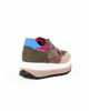 Immagine di MISS GLOBO - Scarpa sneakers khaki, fucsia e azzurra scamosciata con lacci