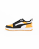 Immagine di PUMA REBOUND V6 LO JR, Scarpa nera gialla e bianca, numerata 36-39