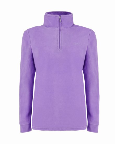 Immagine di MICROPILE 1/2 ZIP DONNA LILAC