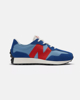 Immagine di NEW BALANCE - SNEAKERS BLU CON LOGO ROSSO LIFESTYLE, NUMERATA 35,5/40 - GS327VD