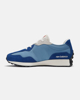 Immagine di NEW BALANCE - SNEAKERS BLU CON LOGO ROSSO LIFESTYLE, NUMERATA 35,5/40 - GS327VD