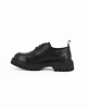 Immagine di MISS GLOBO - Scarpa nera con lacci e suola track