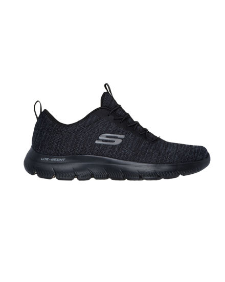 Immagine di SKECHERS SUMMITS- SORENZ- Scarpa nera con soletta in memory foam