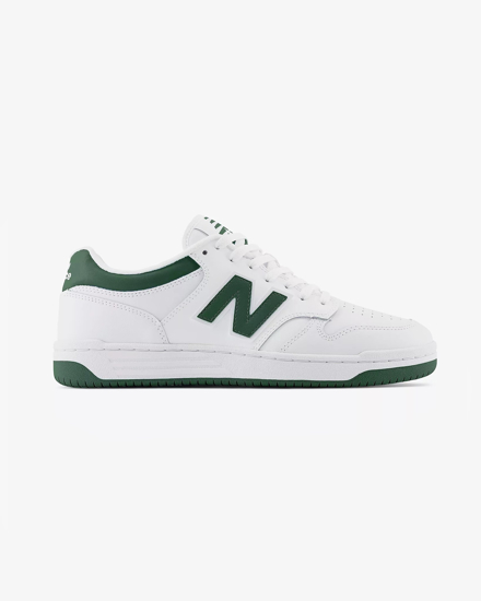 Immagine di NEW BALANCE 480 - SNEAKERS DA UOMO BIANCA E VERDE - BB480LNG