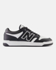 Immagine di NEW BALANCE 480 - Sneaker da uomo nera e bianca in VERA PELLE con soletta in memory foam - BB480LBA