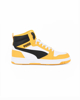 Immagine di PUMA REBOUND V6 - Scarpa da uomo gialla, bianca e nera - 392326-27