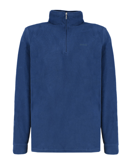 Immagine di MICROPILE 1/2 ZIP UOMO BLUE