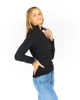 Immagine di MICROPILE VALENTINA 1/2 ZIP BLACK