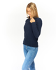 Immagine di MICROPILE VALENTINA 1/2 ZIP NIGHT BLUE