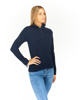 Immagine di MICROPILE VALENTINA 1/2 ZIP NIGHT BLUE