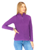 Immagine di MICROPILE VALENTINA 1/2 ZIP VIOLA