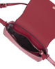 Immagine di SOLO SOPRANI - Borsa bordeaux con patta loggata e tracolla