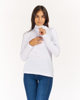 Immagine di MICROPILE VALENTINA 1/2 ZIP WHITE