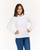 Immagine di MICROPILE VALENTINA 1/2 ZIP WHITE