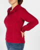 Immagine di MICROPILE VALENTINA 1/2 ZIP RED