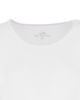 Immagine di MY JEWELS - T-shirt girocollo bianca in filato di bamboo