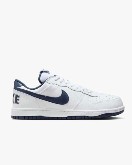 Immagine di SCARPA BIG NIKE LOW WHITE-NAVY