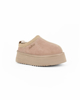 Immagine di MISS GLOBO - Scarpa beige in VERA PELLE con pelliccia interna