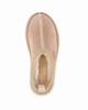 Immagine di MISS GLOBO - Scarpa beige in VERA PELLE con pelliccia interna