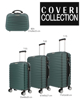 Immagine di COVERI COLLECTION - TROLLEY VERDE IN ABS 4 RUOTE CON COMBINAZIONE TSA