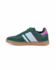 Immagine di RIFLE - Scarpa sneakers verde da donna con lacci