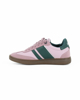 Immagine di RIFLE - Scarpa sneakers rosa e verde da donna con lacci