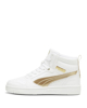 Immagine di PUMA - SCARPA REBOUND V6 METALLIC DREAM BIANCA E ORO DA DONNA, numerata 36/42