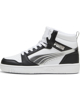 Immagine di PUMA - SCARPA REBOUND V6 METALLIC DREAM BIANCA E NERA DA DONNA, numerata 36/41