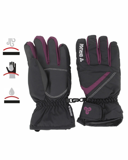 Immagine di GUANTI SCI DONNA BLACK-PURPLE