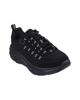Immagine di SKECHERS - D'LUX WALKER 2.0 - GOLDEN STEP - Sneakers nera in VERA PELLE  con soletta in memory foam