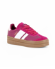 Immagine di RIFLE - Sneakers fucsia da donna con lacci