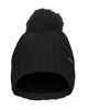 Immagine di REUSCH - CAPPELLO EVE IN MAGLIA NERO CON FODERA INTERNA IN PILE E PON PON