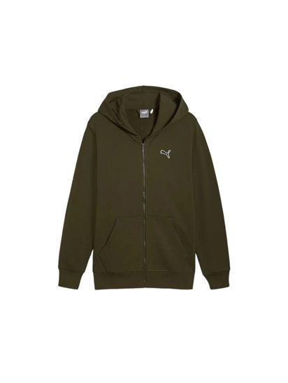 Immagine di PUMA - FELPA VERDE DA UOMO FULL ZIP CON CAPPUCCIO BETTER ESSENTIALS 676815-70